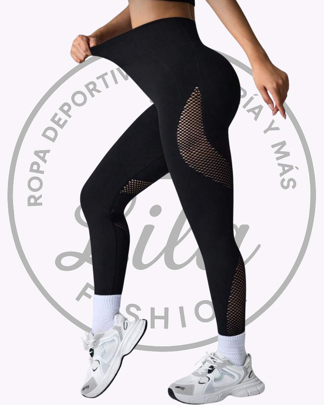 Leggins en malla deportivo