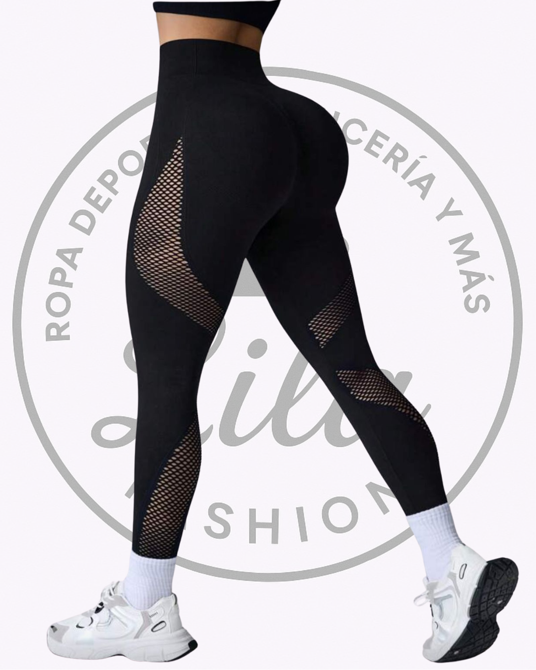 Leggins en malla deportivo