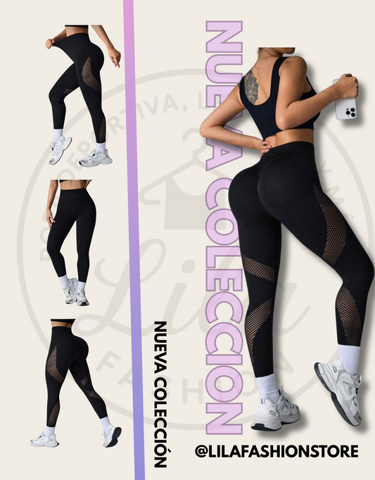 Leggins en malla deportivo